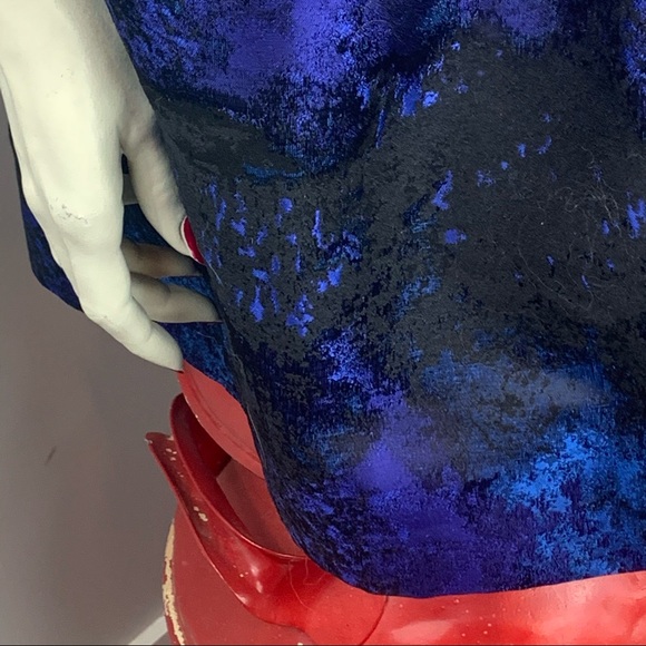 H&M strapless jacquard flare cocktail dress - Picture 5 of 15